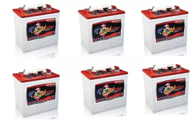 Replacement Battery For Us Us2200 6 Pack Golf Cart Batteries 6V