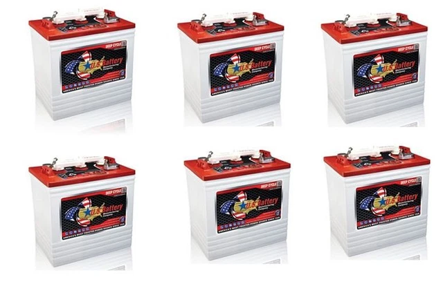 Replacement Battery For Us Us2200 6 Pack Golf Cart Batteries 6V