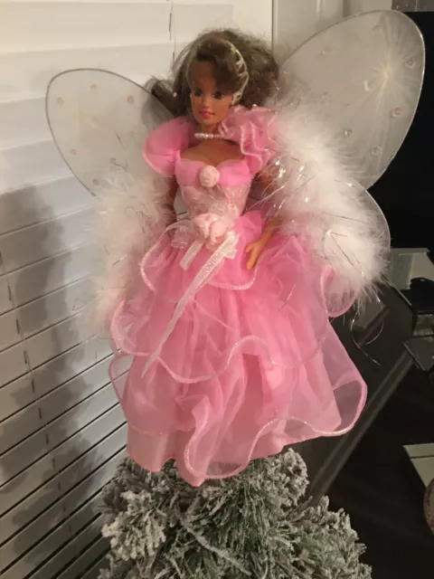 Pretty In Pink Barbie - Christmas Tree Topper OOAK