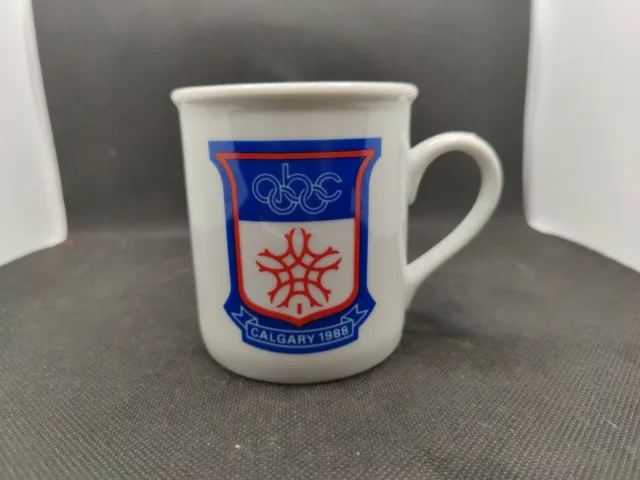 Cup Or Mug. ABC & Dodge Sponsor For 1988 Calgary Olympic