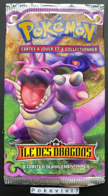 BOOSTER Bloc EX Pokemon EX ÎLE DES DRAGONS Vide / Empty / Open / NO CARDS !