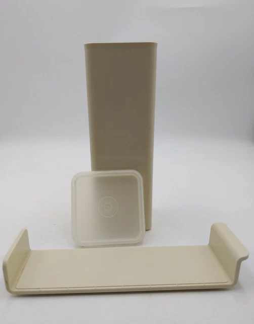VINTAGE TUPPERWARE CHEESE Block Container With Slide Tray 16968, 1697
