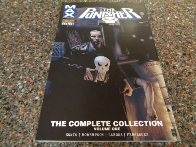 Punisher Max: The Complete Collection Vol. 1 One (Paperback, Brand New) Marvel