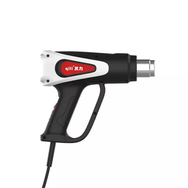 2000W Heat Gun Hot Air Gun Dual Temperature Settings + 1 Nozzles High Power Tool