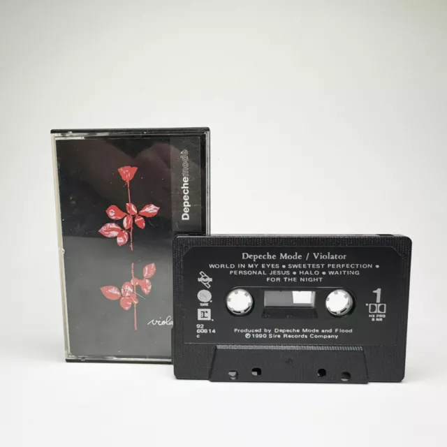 Depeche Mode - Violator (Cassette, 1990) Sire - Tested & Working