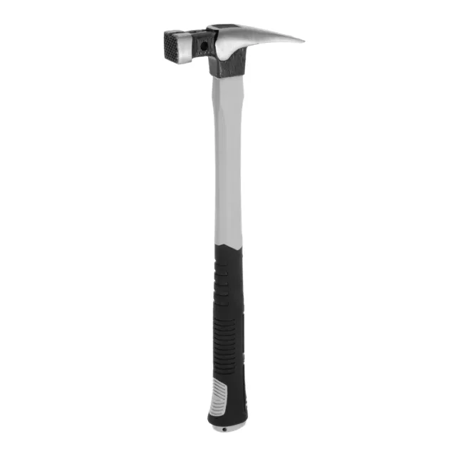 Straight Rip Claw Hammer 25oz Square Head with Magnetism for Nail Hammering