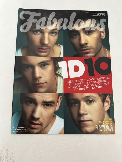 One Direction 10th Anniversary Fabulous Magazine 2020 - NEW