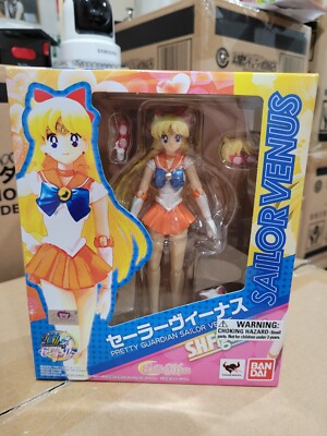 BANDAI S.H. FIGUARTS Sailor Moon Sailor Venus Action Figure New in Box Sealed £48.90 - PicClick UK
