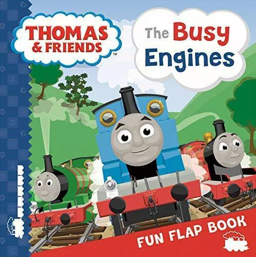 THOMAS & FRIENDS Busy Engines Lift-the-Flap Book, Very Good Condition ...