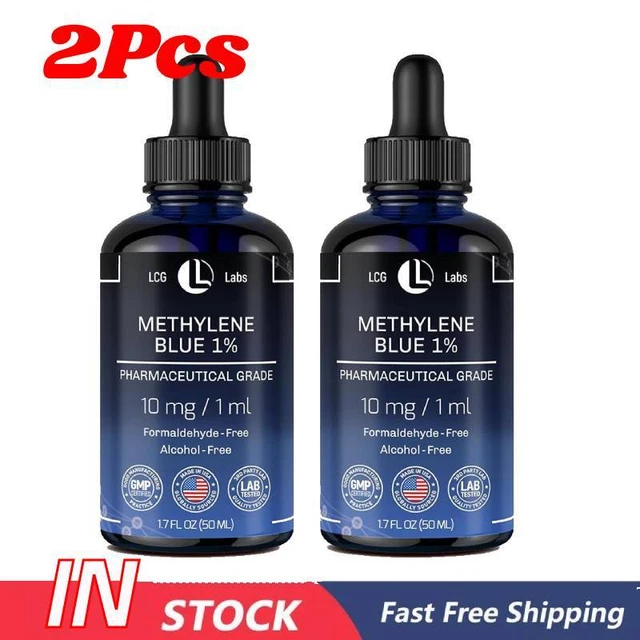 METHYLENE BLUE 1% Solution Phar ma Grade. Highest Quality 2X EUR 13,69 ...