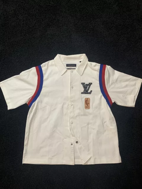 LOUIS VUITTON LV x NBA embroidery detail RM211M Short sleeve T