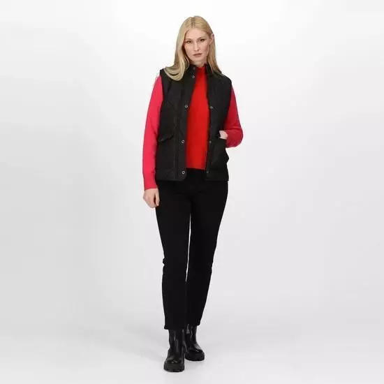 Regatta Womens Tarah Black Water repellent Body warmer #TRA811