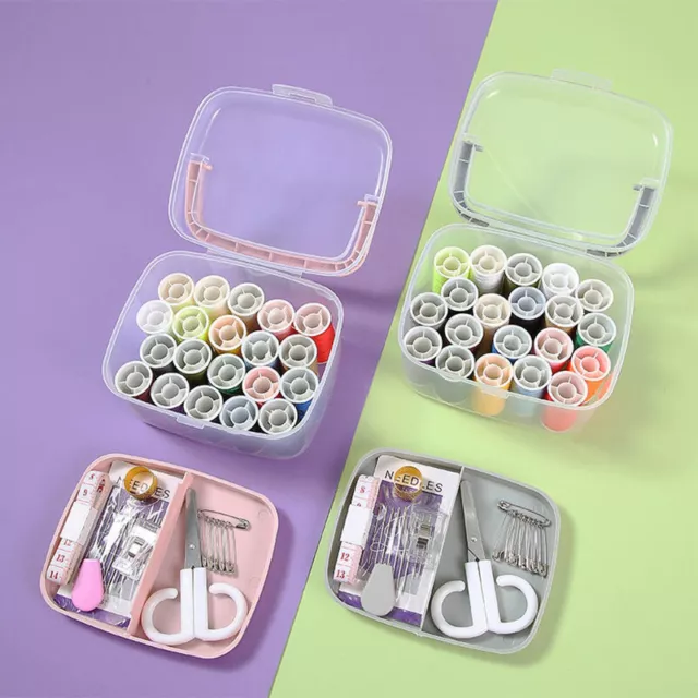 1 Set Sewing Kit Box Multifunction Portable Sewing Kit Household DIY Garments F1