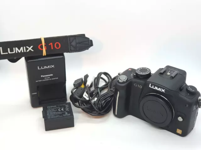 Panasonic Lumix G10 DMC-G10 Micro 4/3 Mirrorless Digital Camera (Body only)