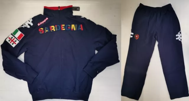 2560/908 Kappa Cagliari Sardegna Tuta Eroi Tracksuit 302I3K0