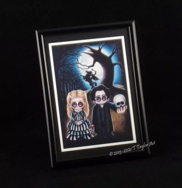 Sleepy Hollow 1999 Tim Burton Cute Horror Art Quality Print Hand Drawn Picture