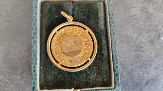 Medaille Championnat De France Athlétisme Relais 1967 Excb