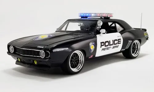 Chevrolet - Camaro Street Fighter Police Interceptor Coupe 1969 - Acme-models