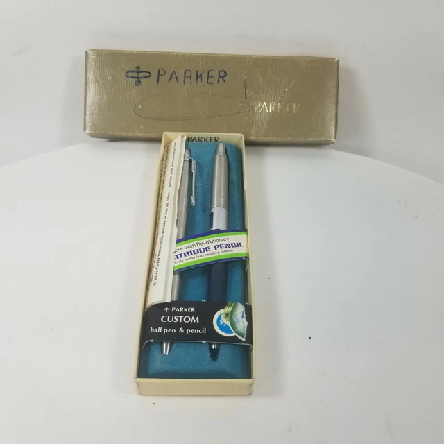 PARKER PERPETUAL CALENDAR Ball Pen Cartridge Mechanical Pencil Set ...