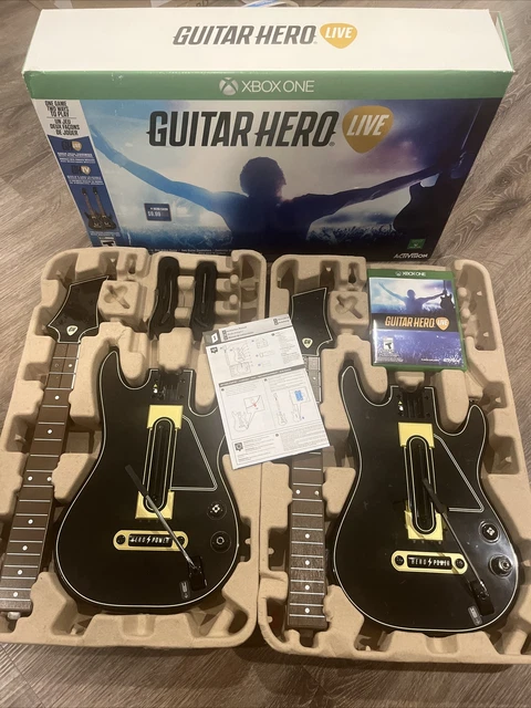 Guitar Hero xbox live New In Box Missing Pieces READ