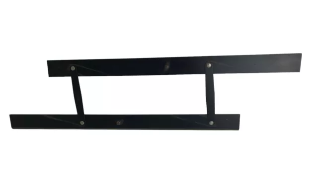 Vtg ESCO NAVIGATION PARALLEL RULER 18” black drafting drawing antique tool