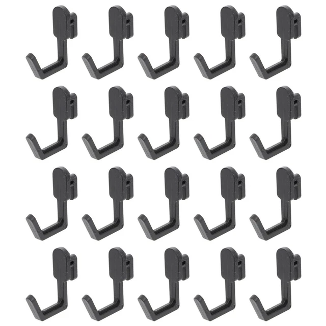 20 pz Peg Board Gancio Plastica Stile J Display Gancio Forniture Appendiabiti