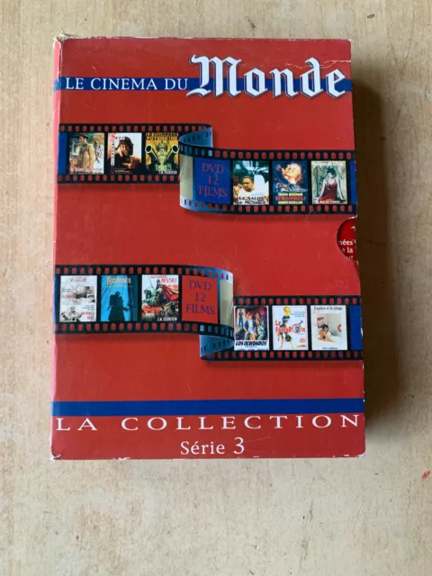 coffret DVD  - édition cinéma du Monde - La collection série 3