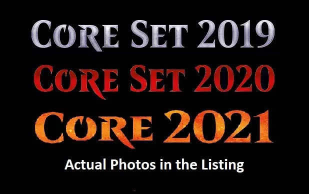 MTG Magic the Gathering Core Set 2019 20 21 Mix. Multi Listing. Buy 3+ Save 10%