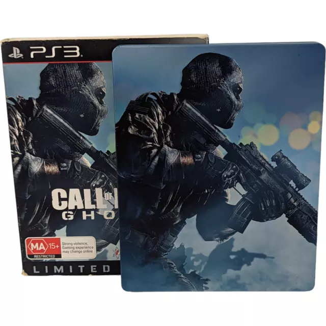 Call Of Duty Ghosts PS3 PlayStation 3 Limited Steelbook Edition