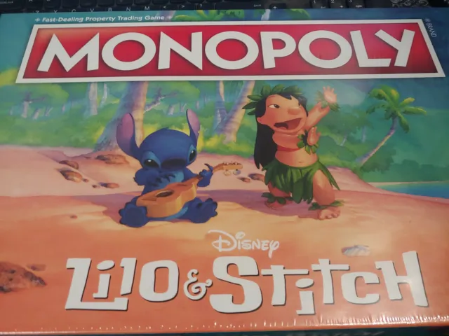 Disney Lilo and Stitch Monopoly Game Now At TruffleShuffle
