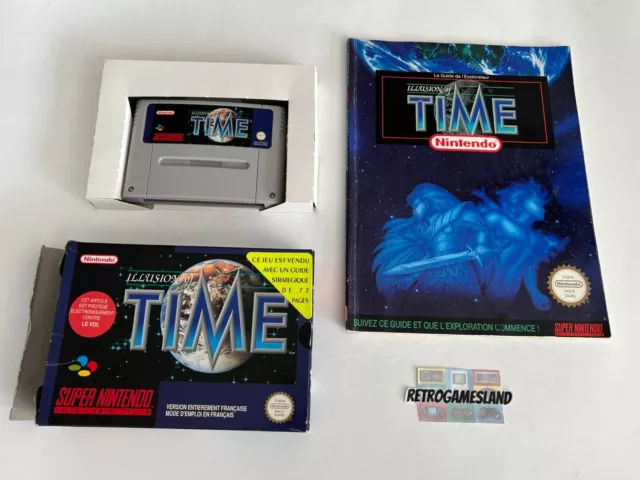 Illusion of time + Guide - PAL - FRA - Super Nintendo SNES