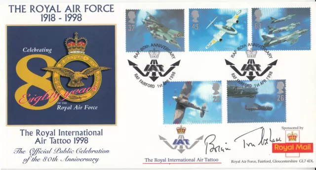Rare The Royal International Air Tattoo 1998. Signed by Brian Trubshaw