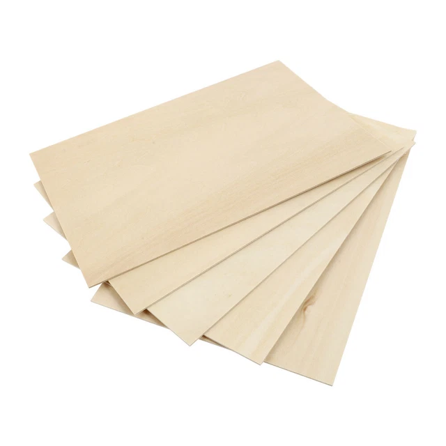AKOLAFE Lot de 12 Contreplaqué 1,5 mm Panneau de Contreplaqué 300 x 200 AKOLAFE Lot de 12 Contreplaqué 1,5 mm Panneau de Contreplaqué 300 x 200