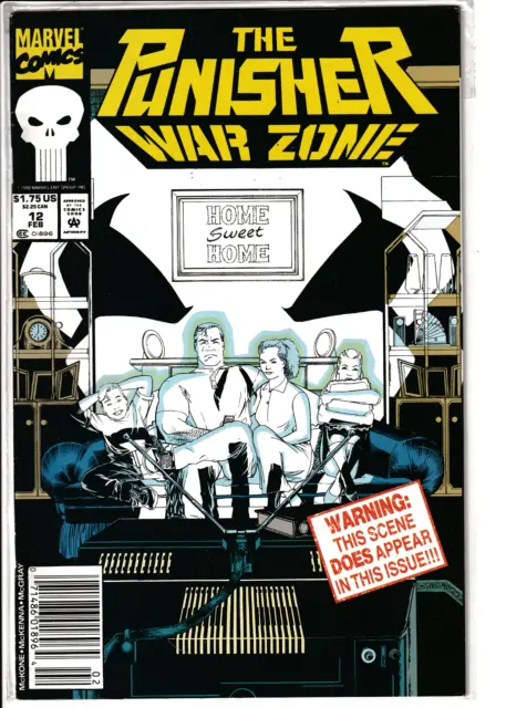 1993 The Punisher War Zone #12 "Marvel Comics" Comic Book