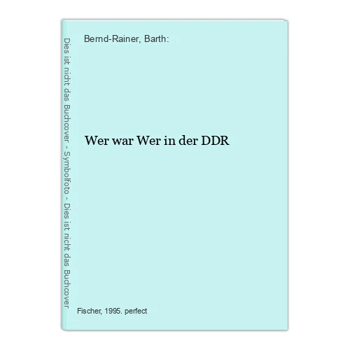WER WAR WER in der DDR BerndRainer, Barth EUR 5,88 PicClick DE WER WAR WER in der DDR BerndRainer, Barth EUR 5,88 PicClick DE