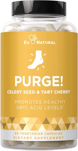 Purge Uric Acid Cleanse & Joint Support ? Ready to Eat & Drink What You Want?...
