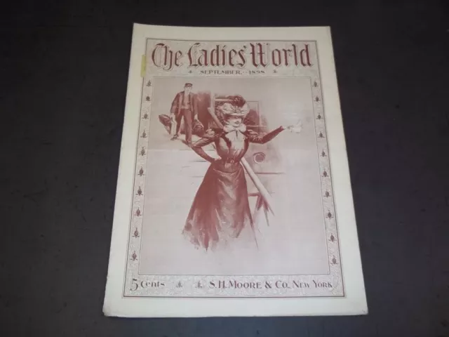 1898 September The Ladies' World Magazine - Great Photos And Ads - Sp 3034