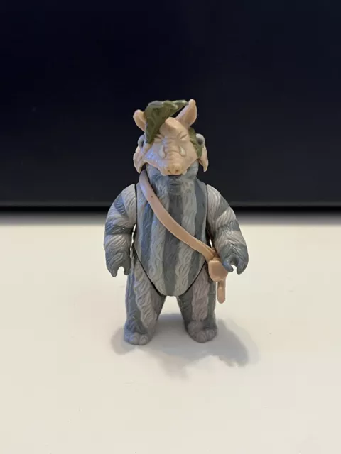 Vtg 1984 Kenner Star Wars Ewok Teebo POTF Power Of The Force. Village Creature