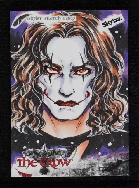 2021 Upper Deck The Crow Weekly Sketch Cards Achievements 1/1 Sanna U #19 Auto