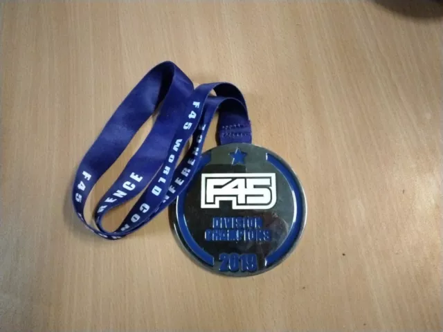 F45 Division Champions. 2019. Medal