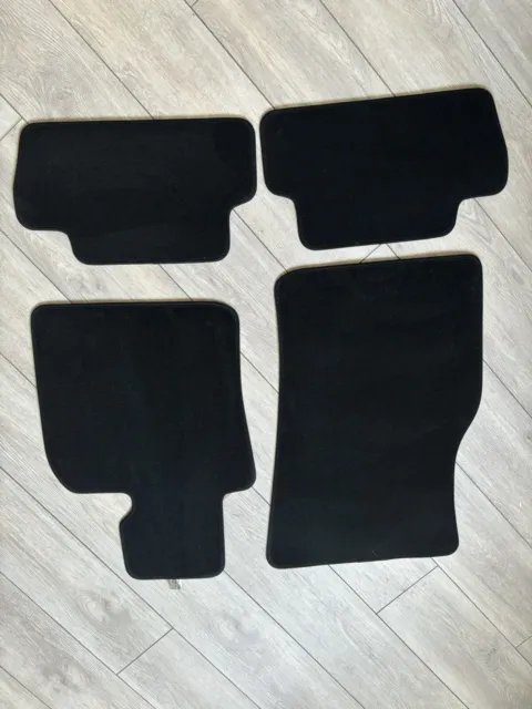 2018 JCW MINI Genuine Floor Mats Set Textile Black Carpet - Never Used