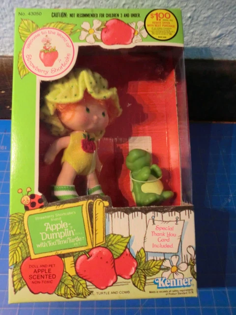 Kenner Strawberry Shortcake Doll - Apple Dumplin' - UNOPENED  #43050  1982