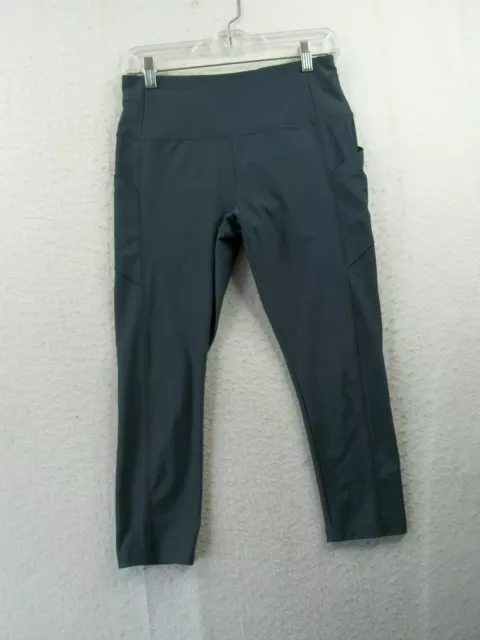 VOGO ATHLETICA BLUE Womens Activewear capri Leggings Yoga Pants Sz M 26 x  22 $14.70 - PicClick