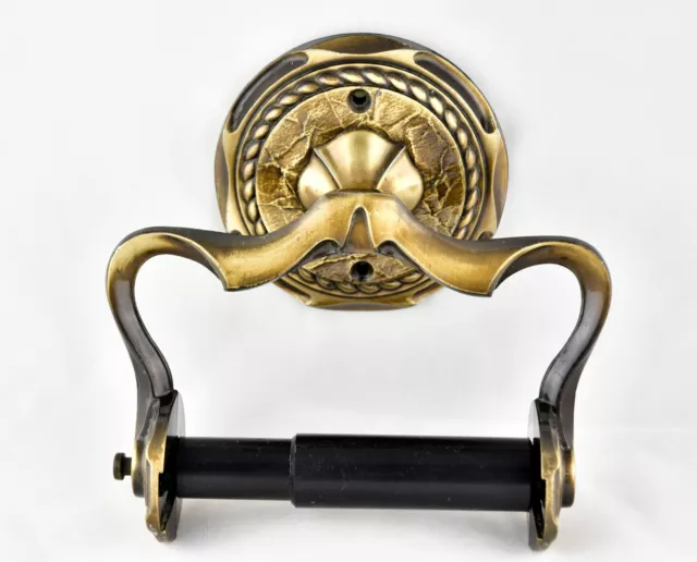 🌟AMEROCK Carriage House Toilet Paper Tissue Holder Antique Brass 9059  Vintage