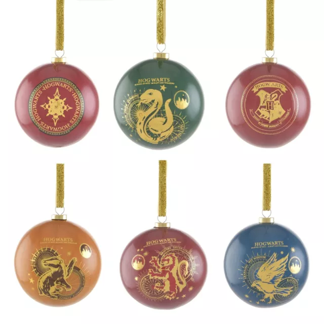 Harry Potter 70mm Adornos para Árbol de Navidad Conjunto De 6 Bolas