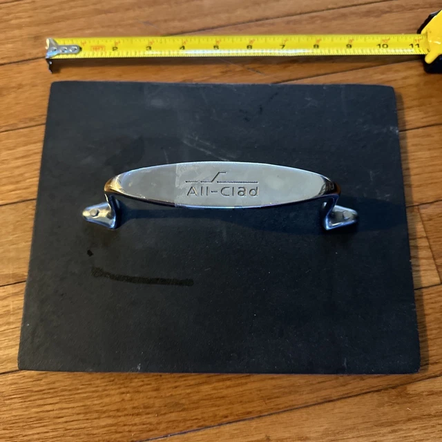 ALL-CLAD Heavy Cast Iron Burger Panini Bacon Sandwich Grill Press 8" x 10"