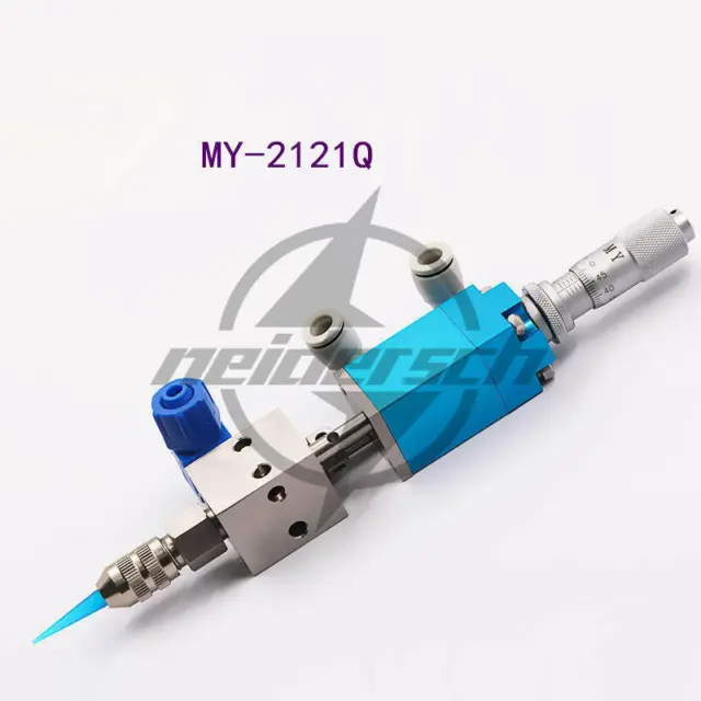 Top Needle Dispensing Valve Precision Glue Pneumatic Dispenser Micrometer New