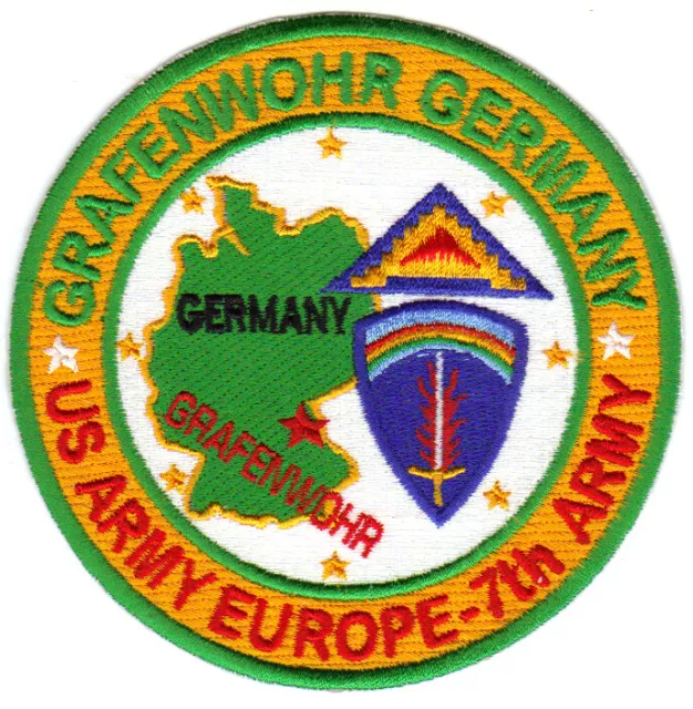 Grafenwohr, Germany, Us Army Europe, 7Th Army         Y