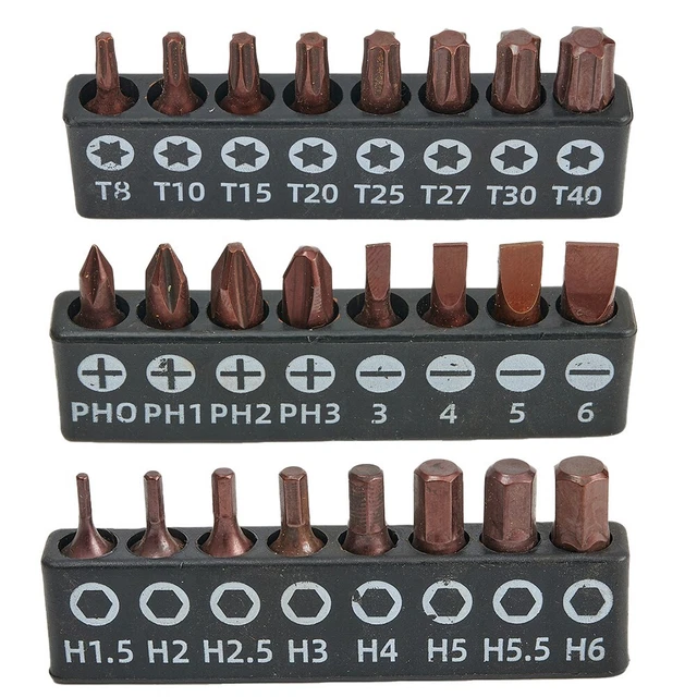 Screwdriver Bits Hand Tools PH0 PH2 PH3 Driver Bit Hex Shank Magnetic SL4