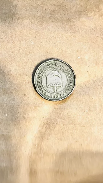 REPUBLICA DE COLOMBIA / ESTADOS UNIDOS DE COLOMBIA 2 1/2 Centavos 1881